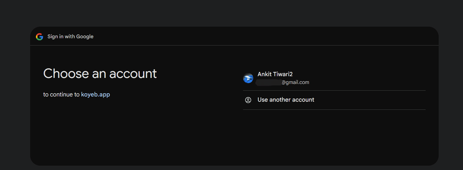 Google Login