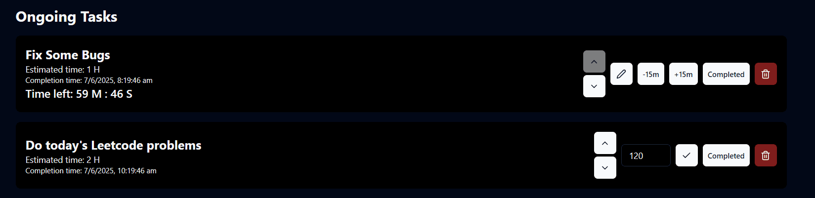 Task Priority