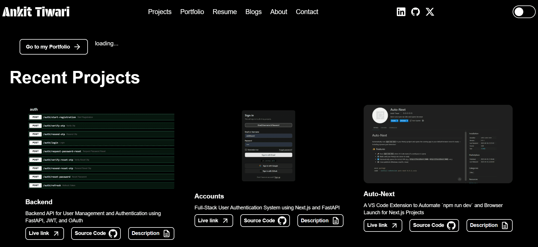Site Archived Screenshot