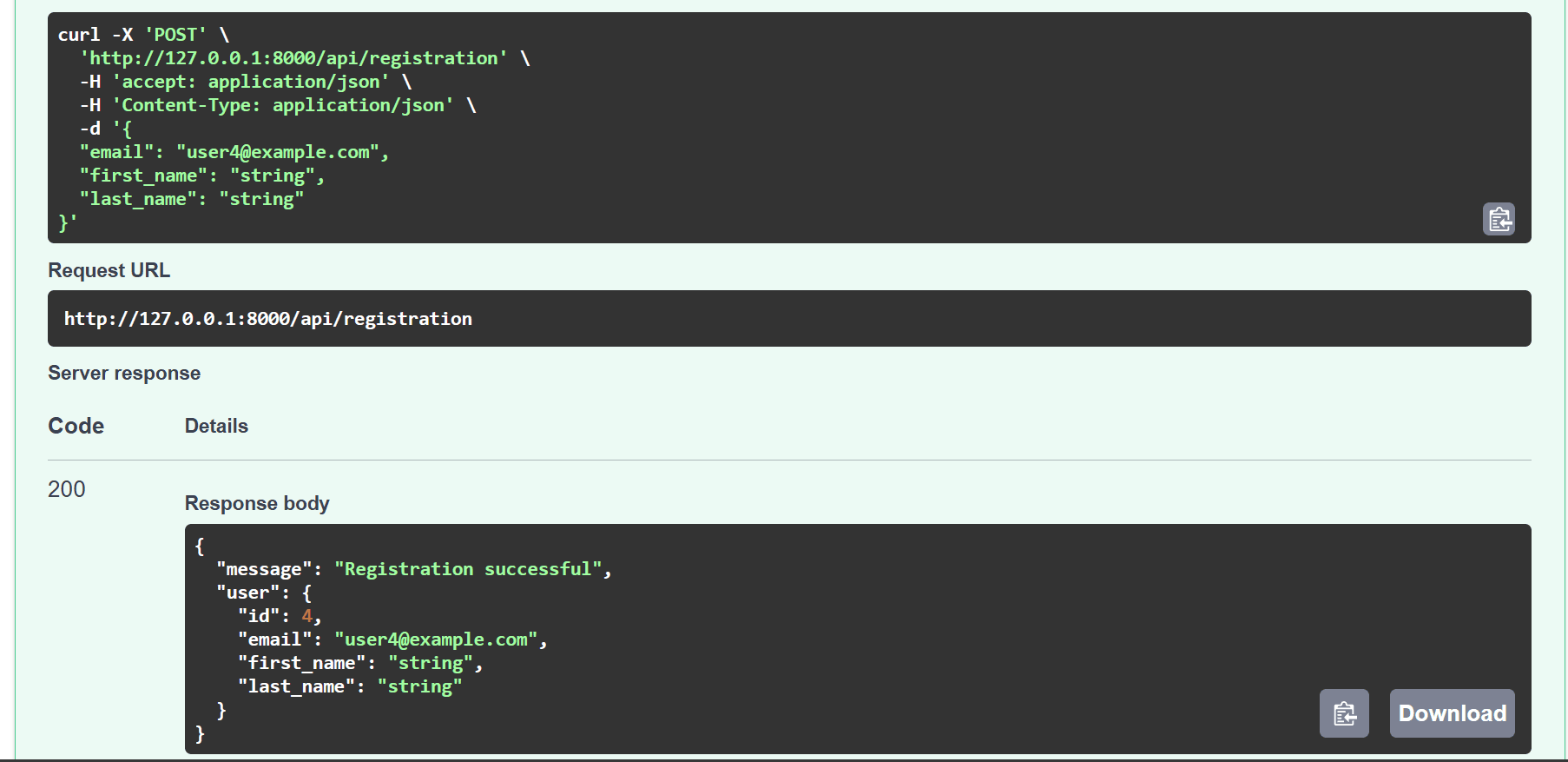 FastAPI + PostgreSQL